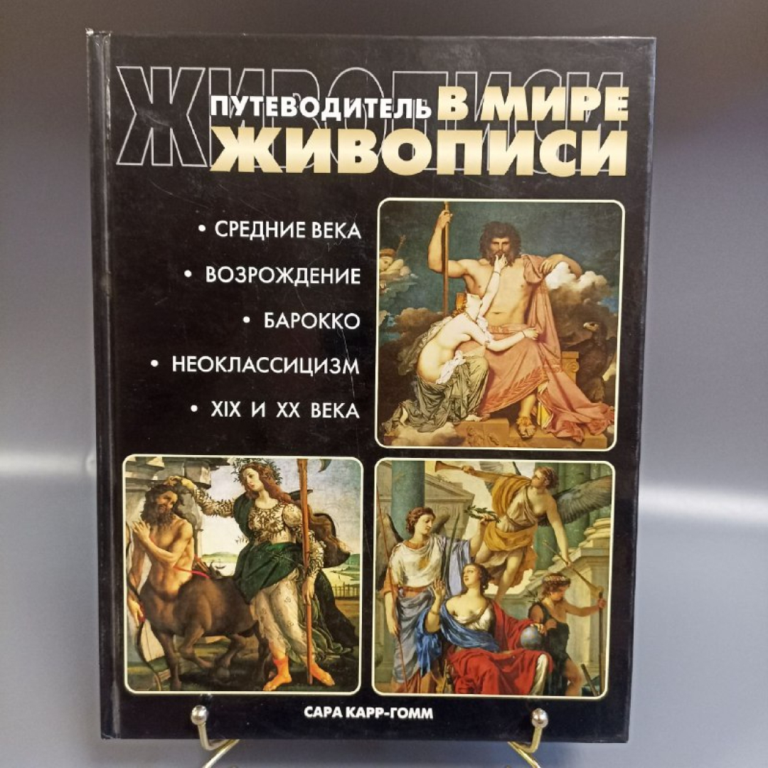 Книга "Путеводитель в мире живописи" С. Карр-Гомм, издательство: Ниола, 256 страниц, 2003г.. Картинка 1